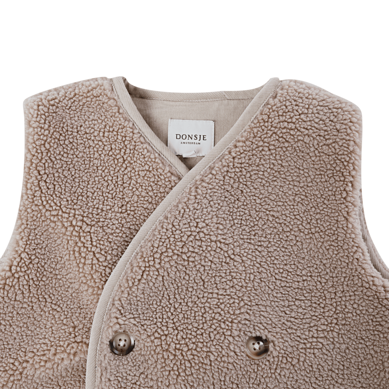 Donsje Unisex Hazelnut Monty Gilet