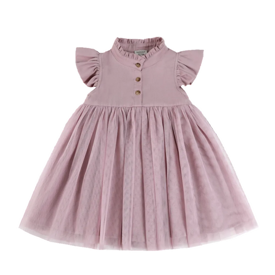 Girls Purple Violet Dress
