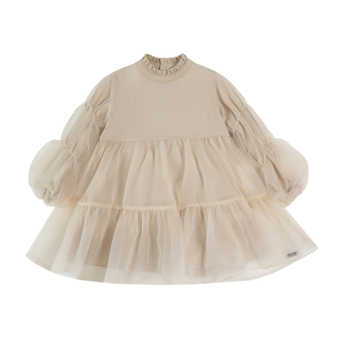 Donsje Girls Misty Rose Valentien Dress