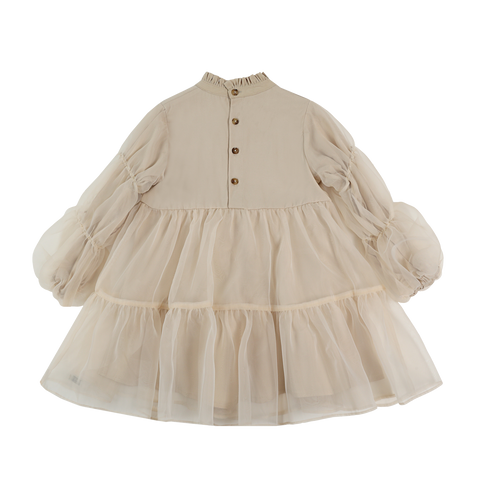 Donsje Girls Misty Rose Valentien Dress