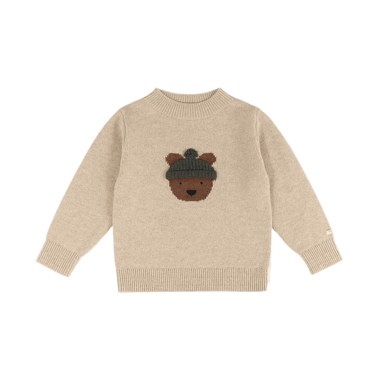 Donsje Boys Biscotti Melange Denn Bear Merino Wool Set