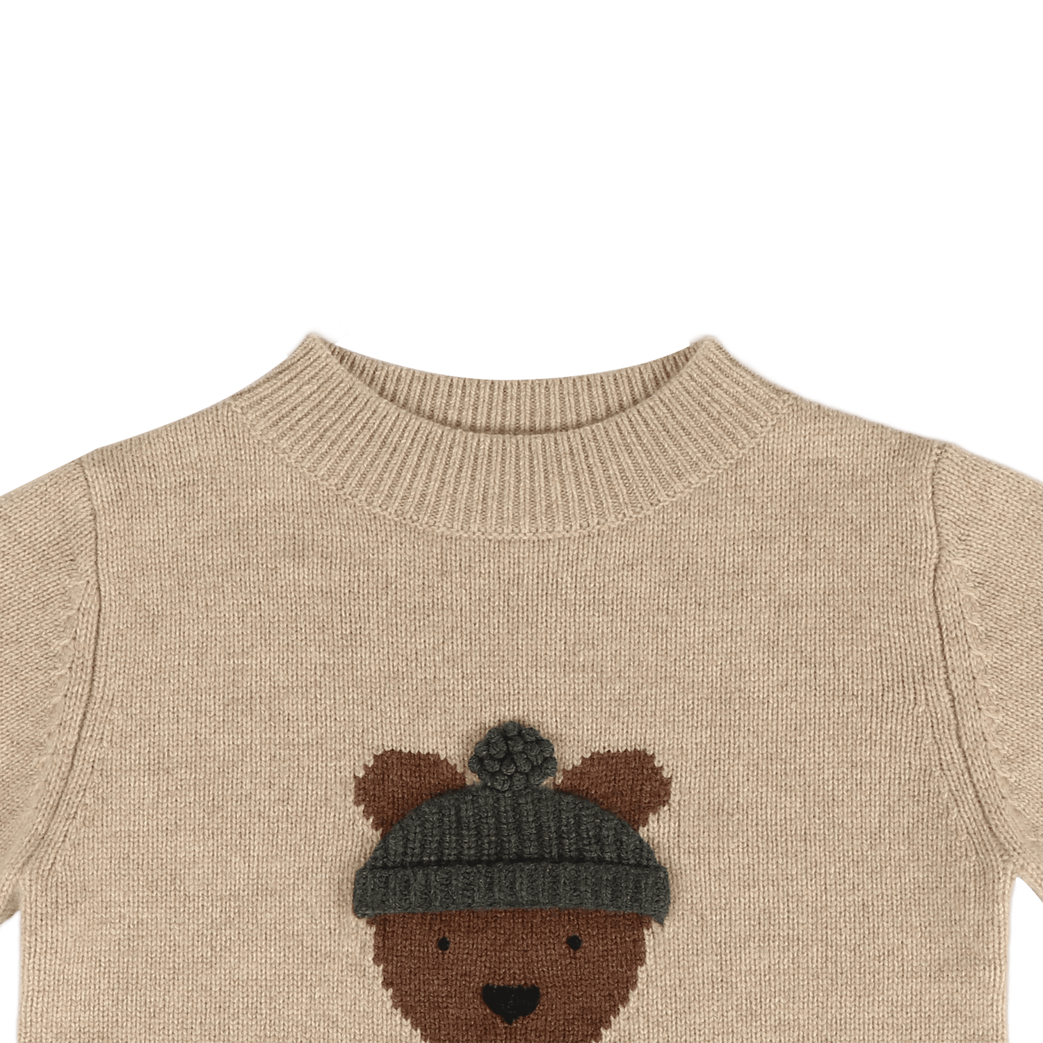Donsje Boys Biscotti Melange Denn Bear Merino Wool Set