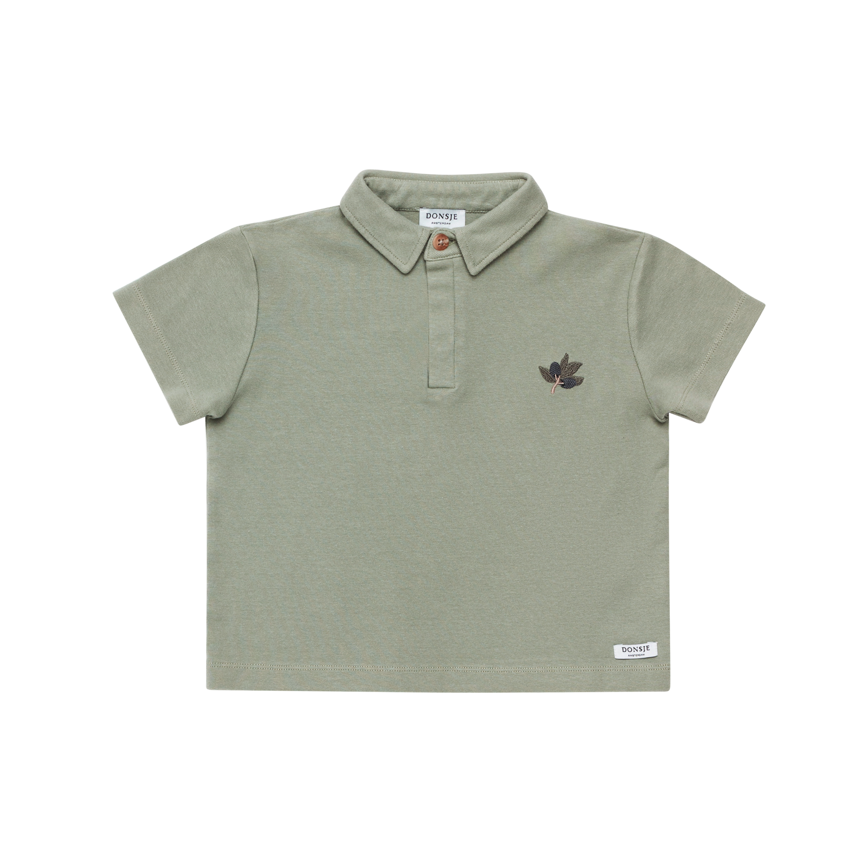 Donsje Boys Green Polo