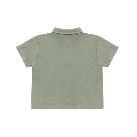 Donsje Boys Green Polo