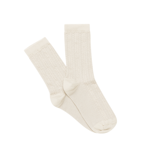 Donsje Girls Cream Socks