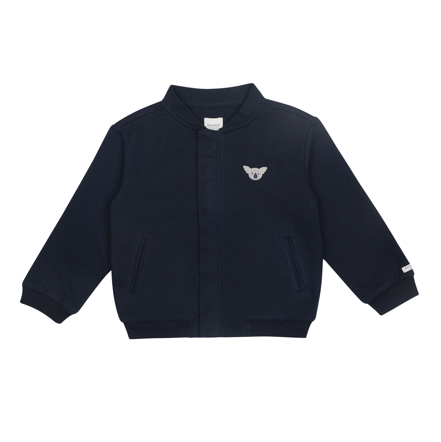 Donsje Boys Navy Koala Jacket