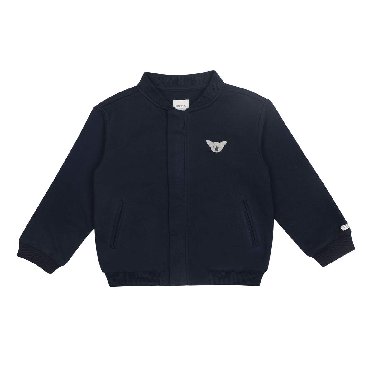 Donsje Boys Navy Koala Jacket