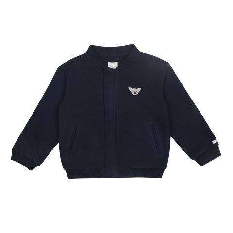 Donsje Boys Navy Koala Jacket