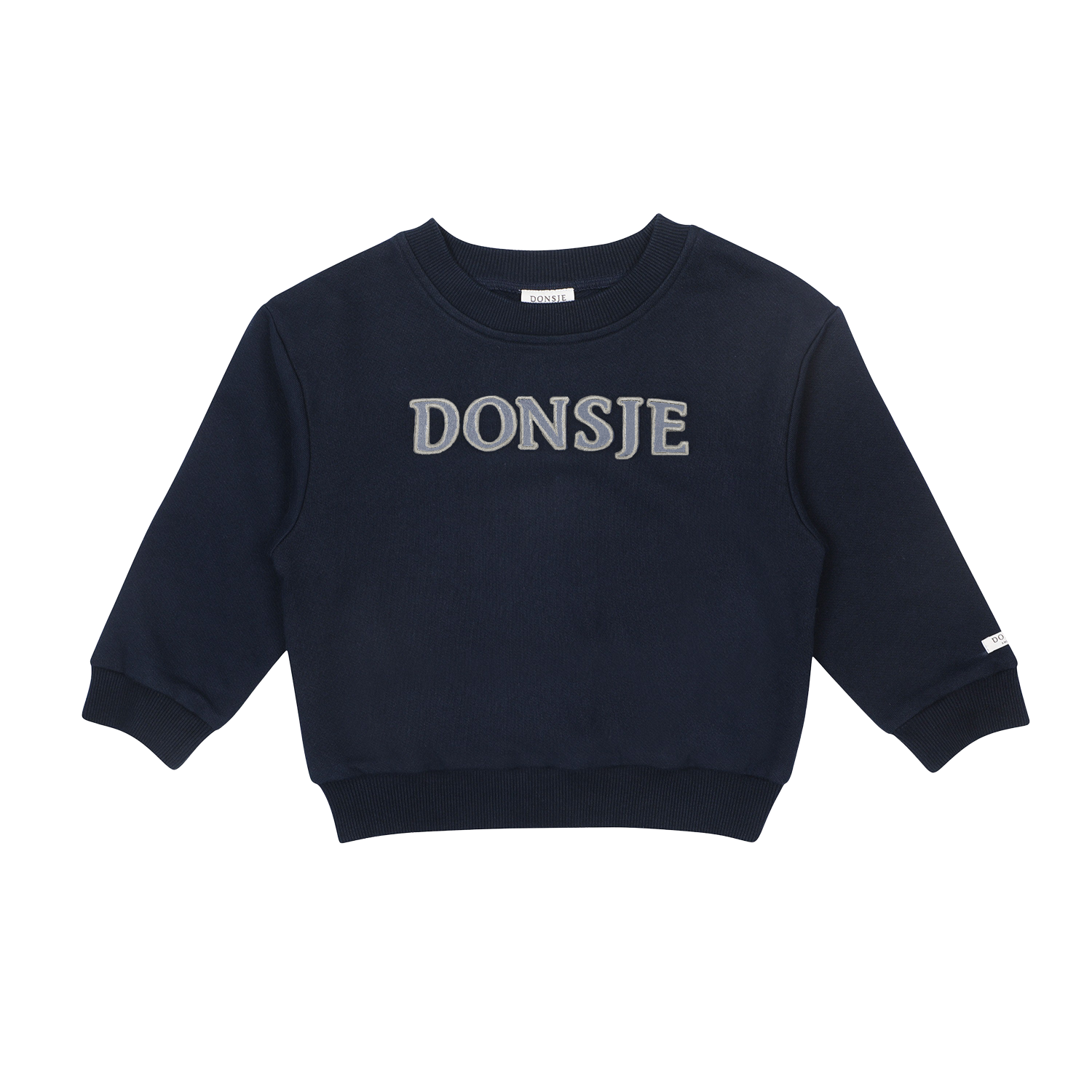 Donsje Boys Navy Logo Sweater