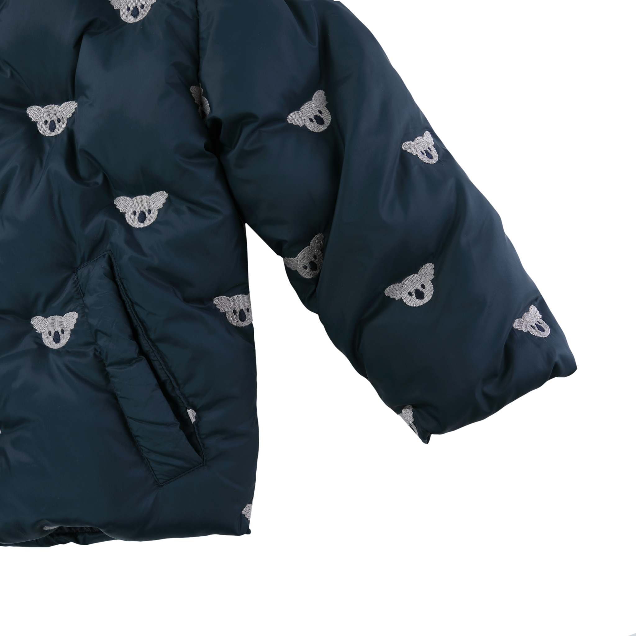 Donsje Boys Navy Marine Florus Koala Jacket