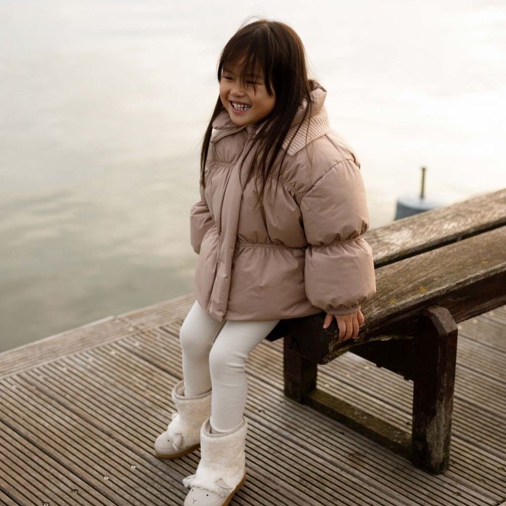Donsje Girls Dusky Pink Suzan Jacket