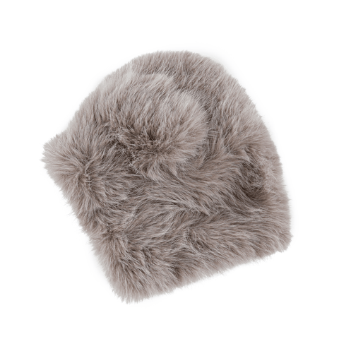 Donsje Girls Taupe Teddy Cathelijn Hat