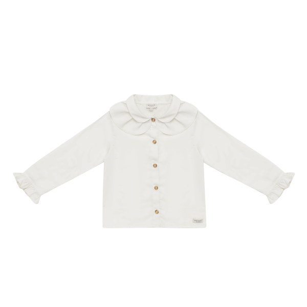 Donsje Girls Off White Nien Blouse