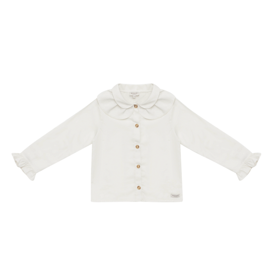 Girls Off White Nien Blouse