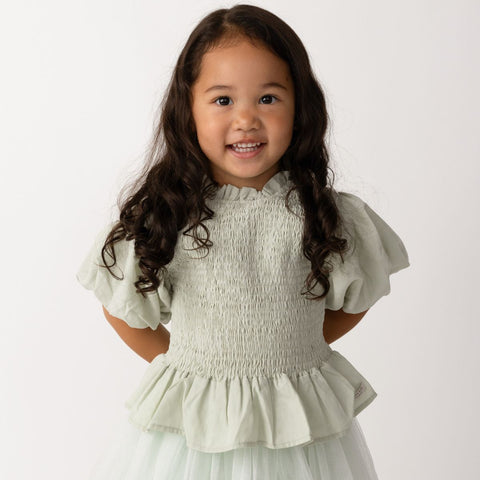 Donsje Girls Frosted Green Legging Set