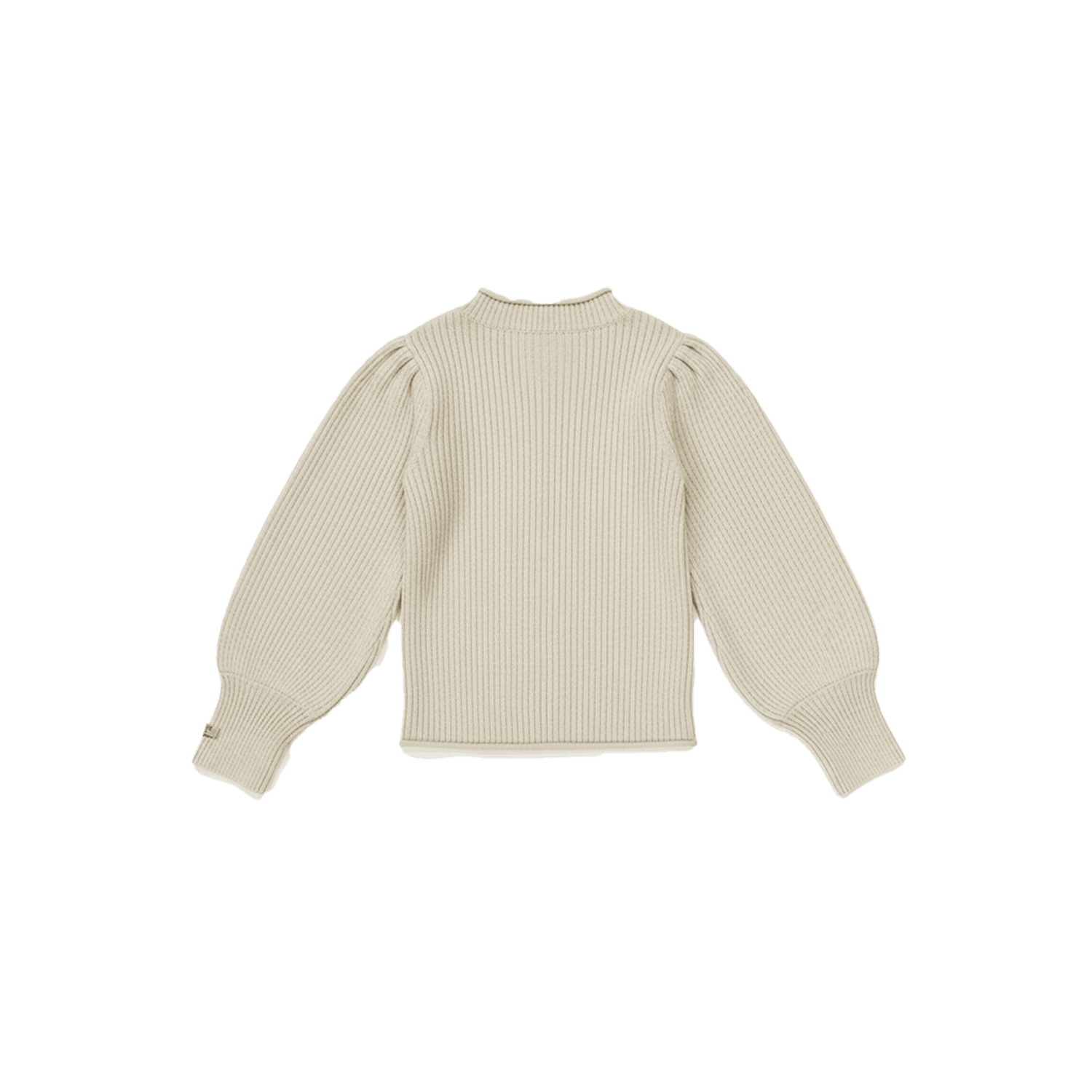 Donsje Girls Warm White Melange Ada Sweater