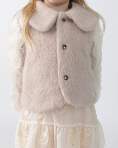 Girls Vintage Rose Anja Gilet