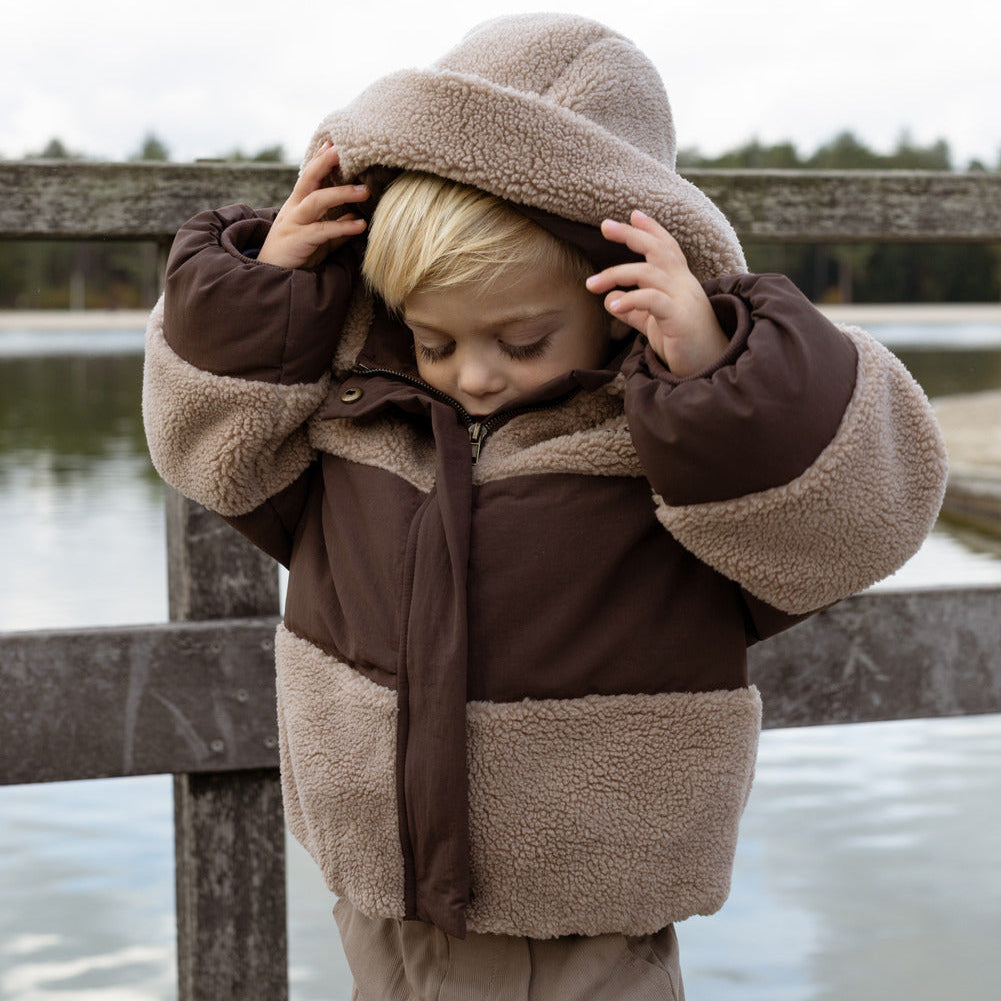 Donsje Boys Espresso Damian Jacket