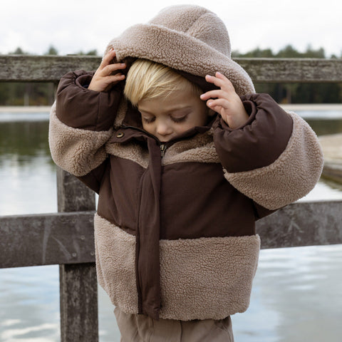 Donsje Boys Espresso Damian Jacket
