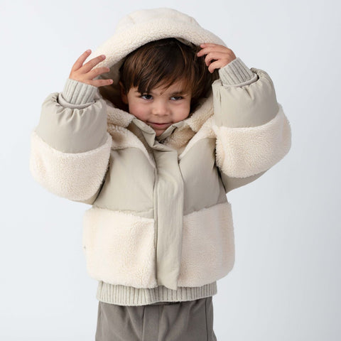 Donsje Boys Soft Grey Damian Jacket