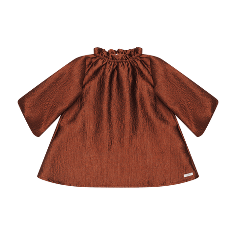 Girls Rustic Brown Leone Dress