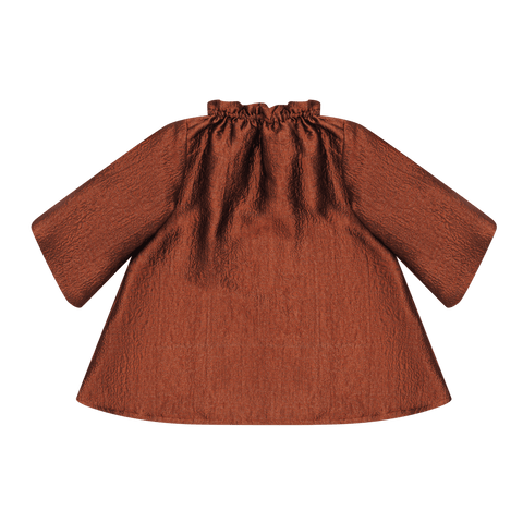 Girls Rustic Brown Leone Dress
