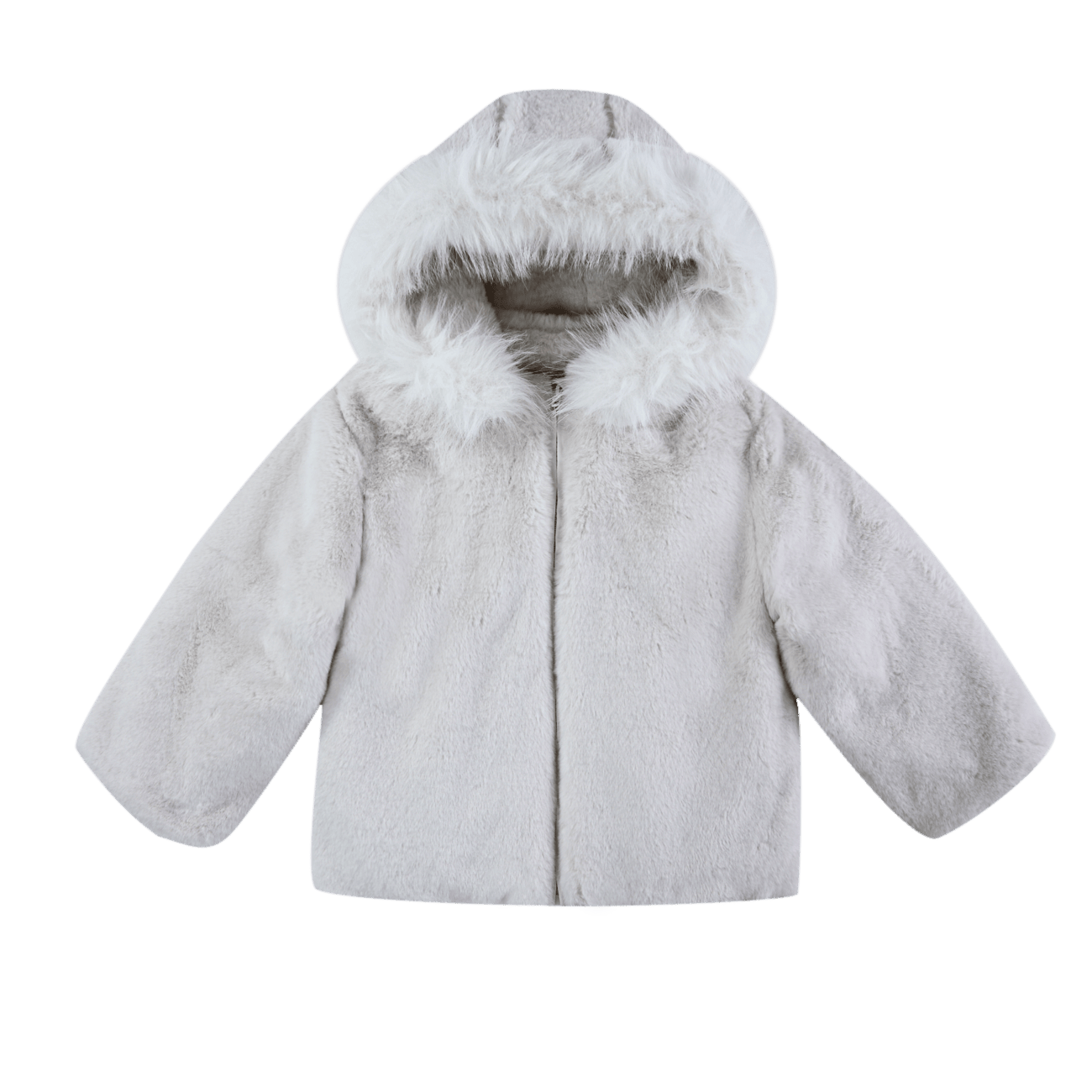Donsje Girls Off White Teddy Marigolde Jacket