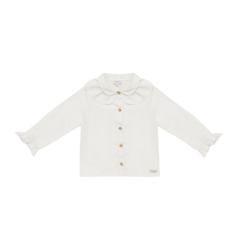 Girls Off White Nien Blouse