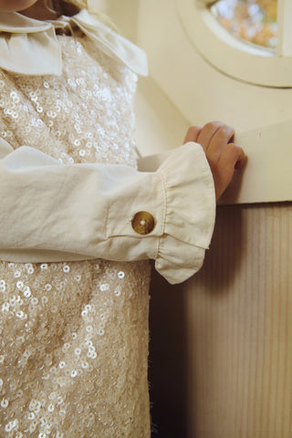 Girls Off White Nien Blouse