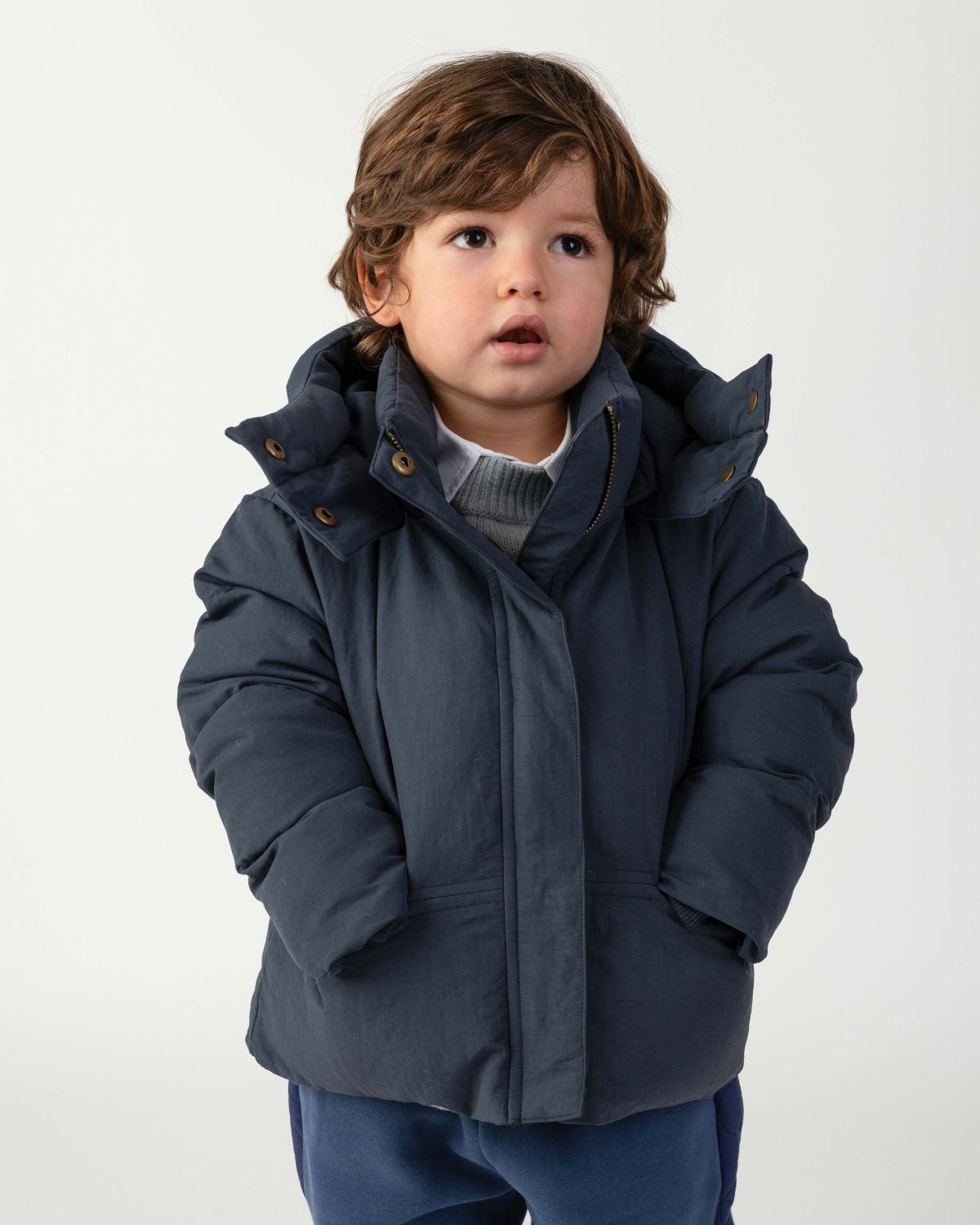 Donsje Boys Navy Marine Salvalo Jacket