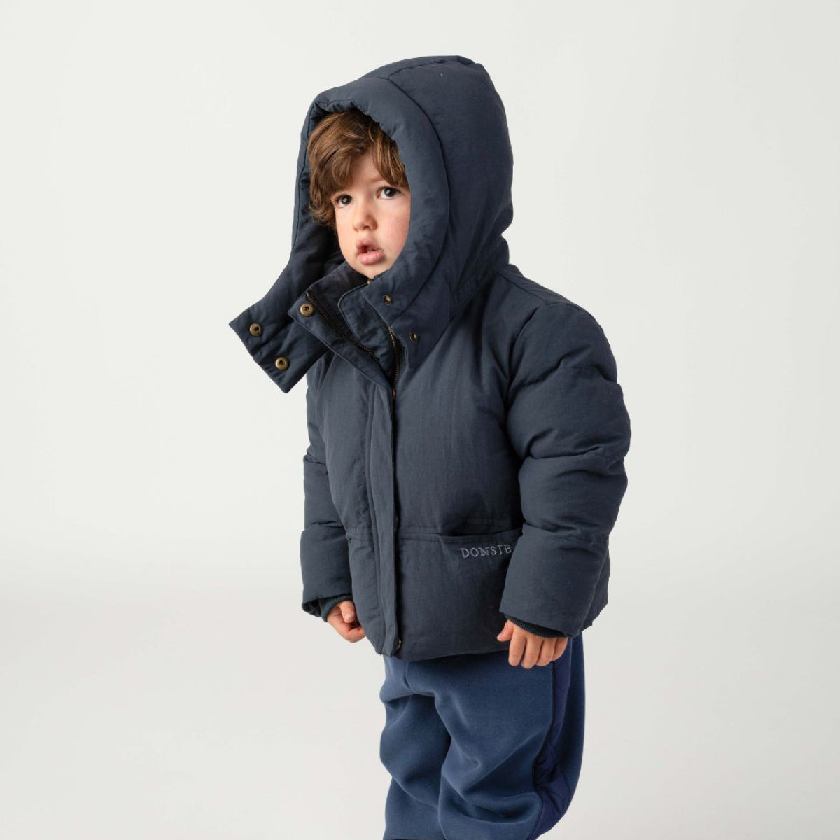 Donsje Boys Navy Marine Salvalo Jacket