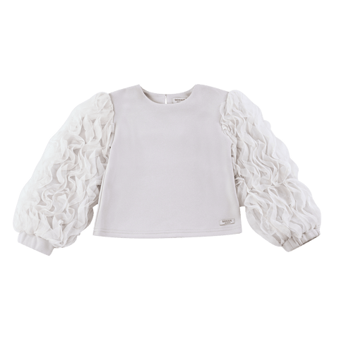 Girls Soft Powder Sien Top
