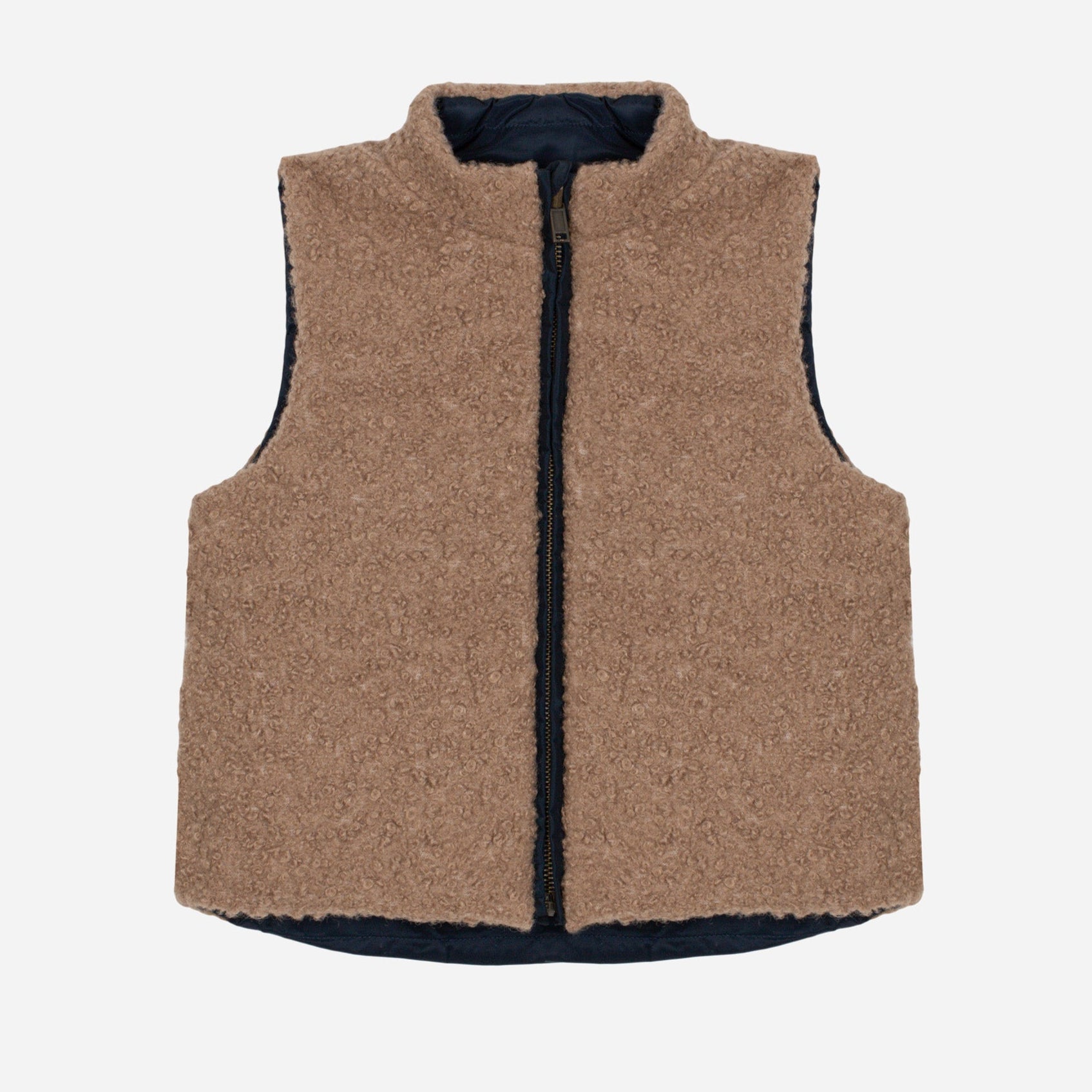 Patachou Boys Navy Reversible Gilet