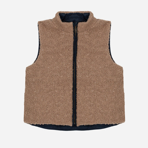 Patachou Boys Navy Reversible Gilet