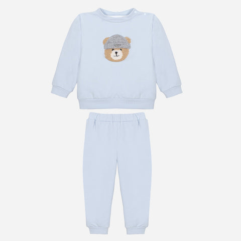 Boys Blue Teddy Tracksuit
