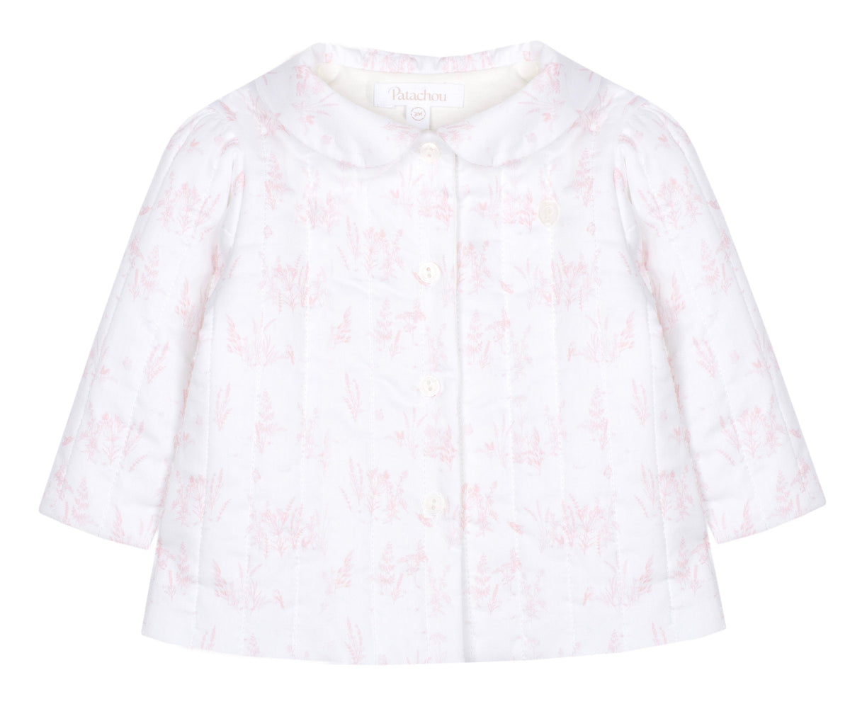 Patachou Baby Girls Pink Floral Jacket