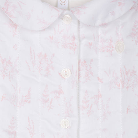 Patachou Baby Girls Pink Floral Jacket