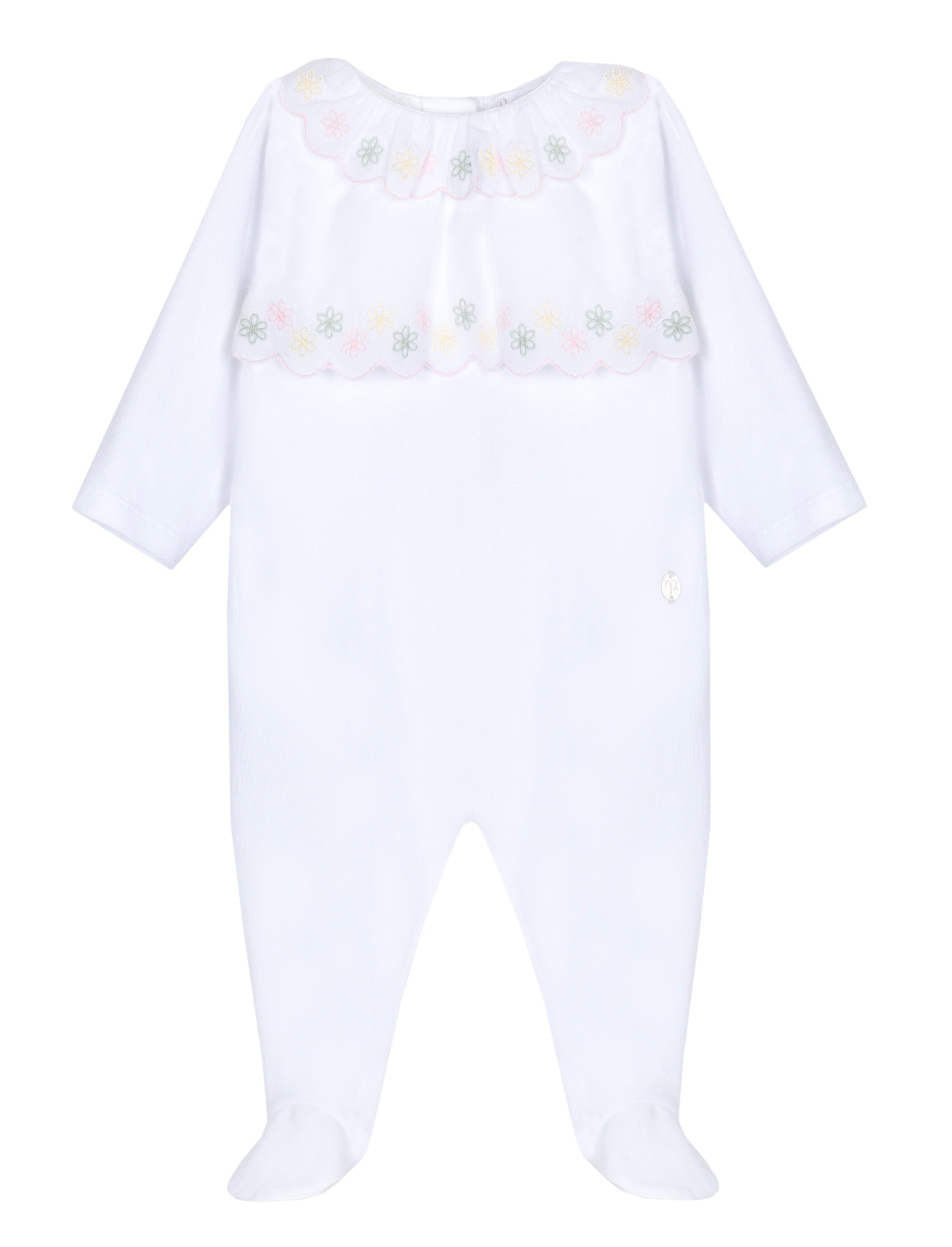 Patachou Baby Girls White Babygrow