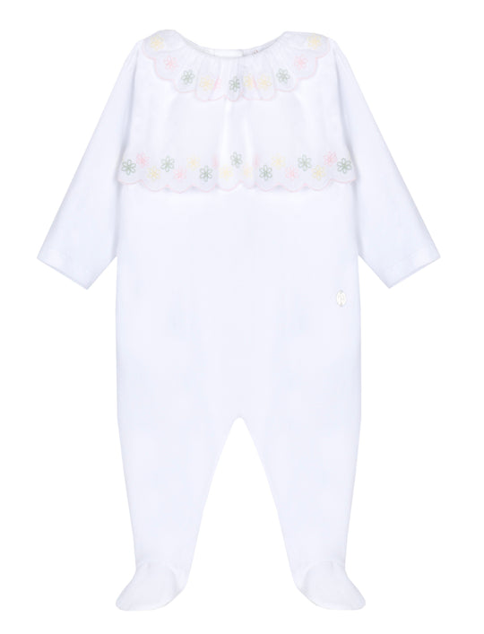 Baby Girls White Babygrow