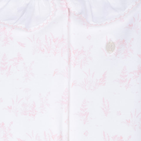 Patachou Baby Girls Pink Floral Babygrow