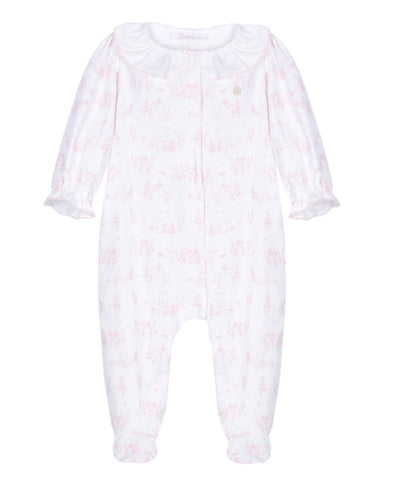 Patachou Baby Girls Pink Floral Babygrow
