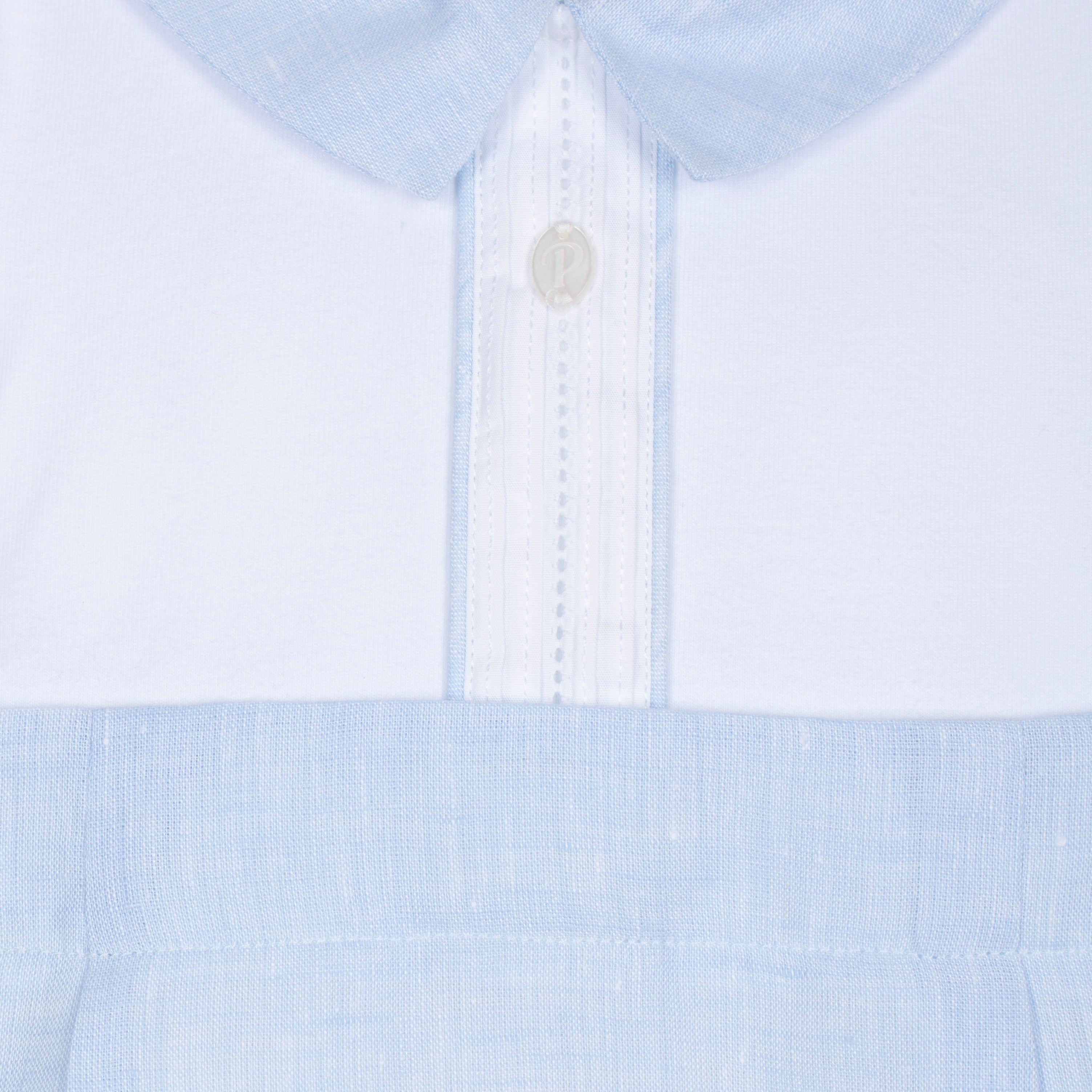 Patachou Baby Boys Blue Romper