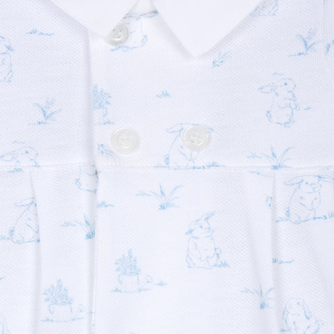 Patachou Baby Boys Blue Romper