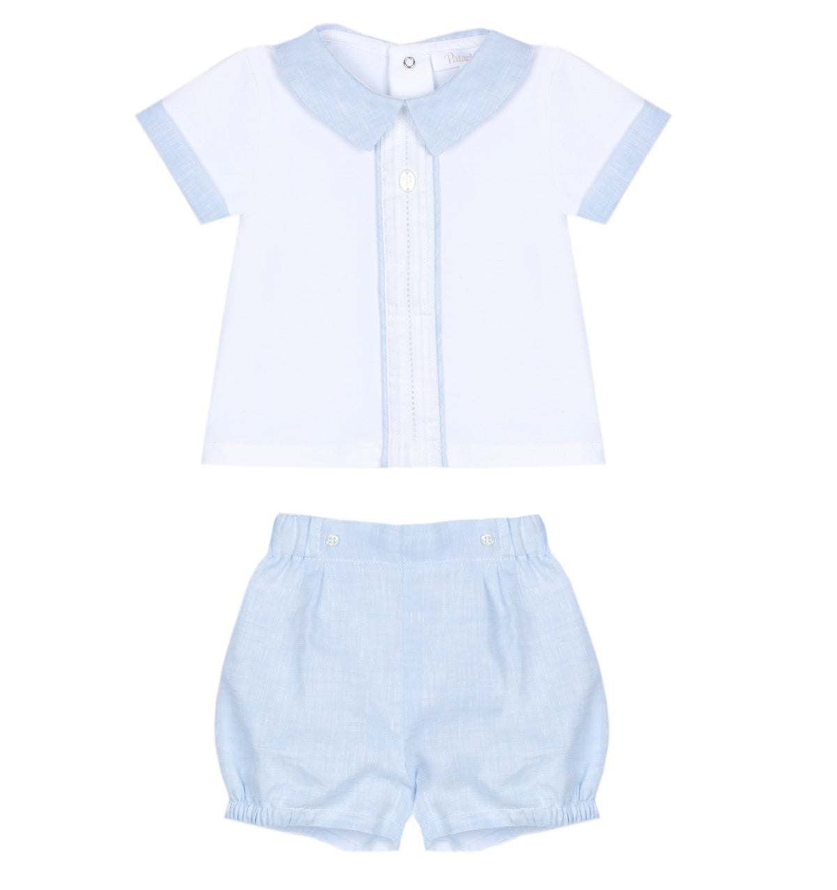 Patachou Baby Boys Blue Short Set