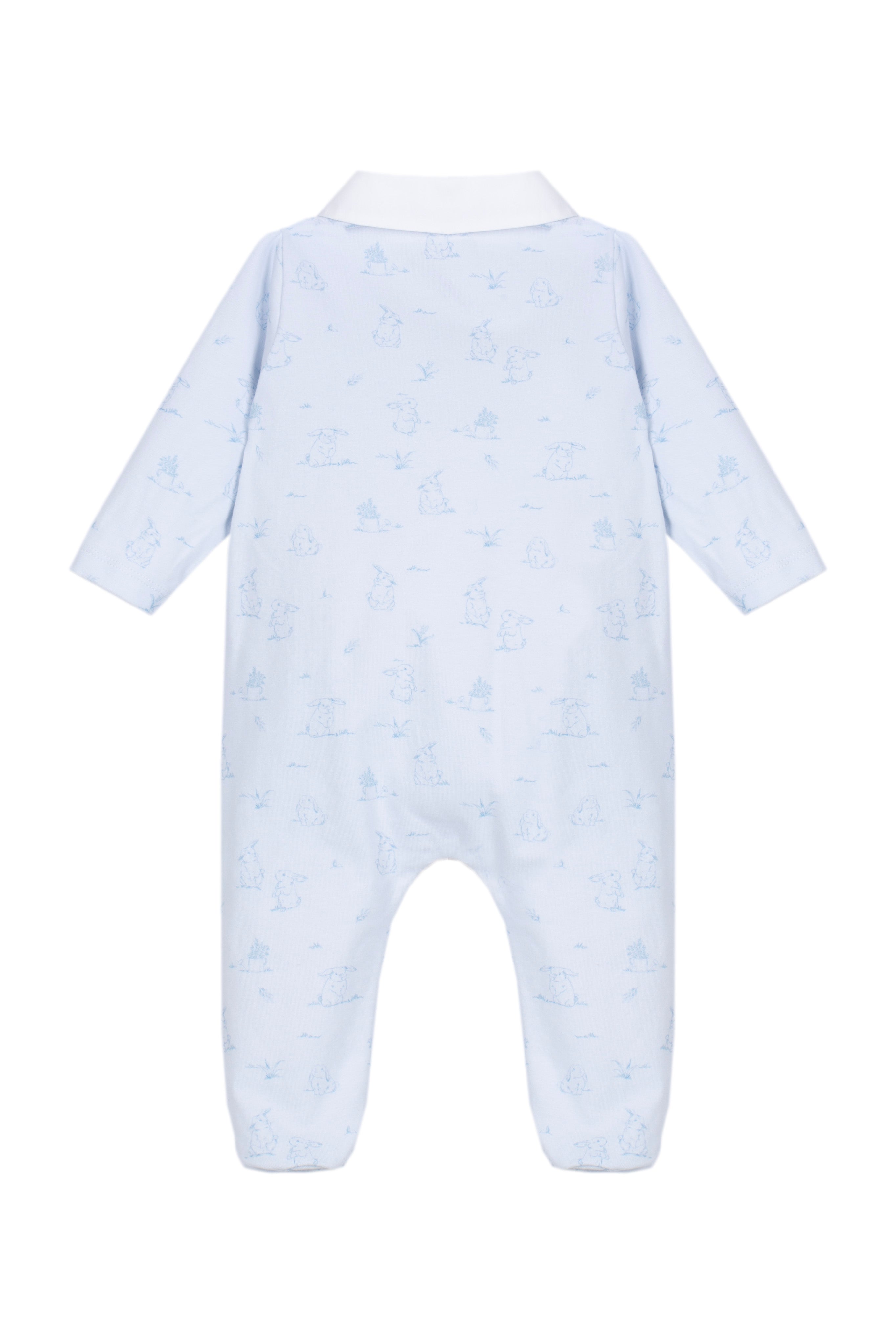 Patachou Baby Boys Blue Babygrow