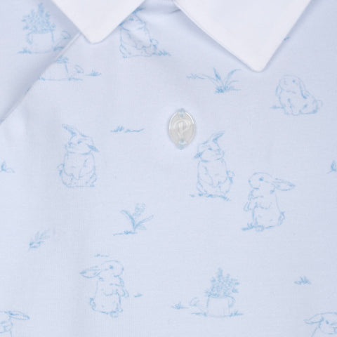 Patachou Baby Boys Blue Babygrow