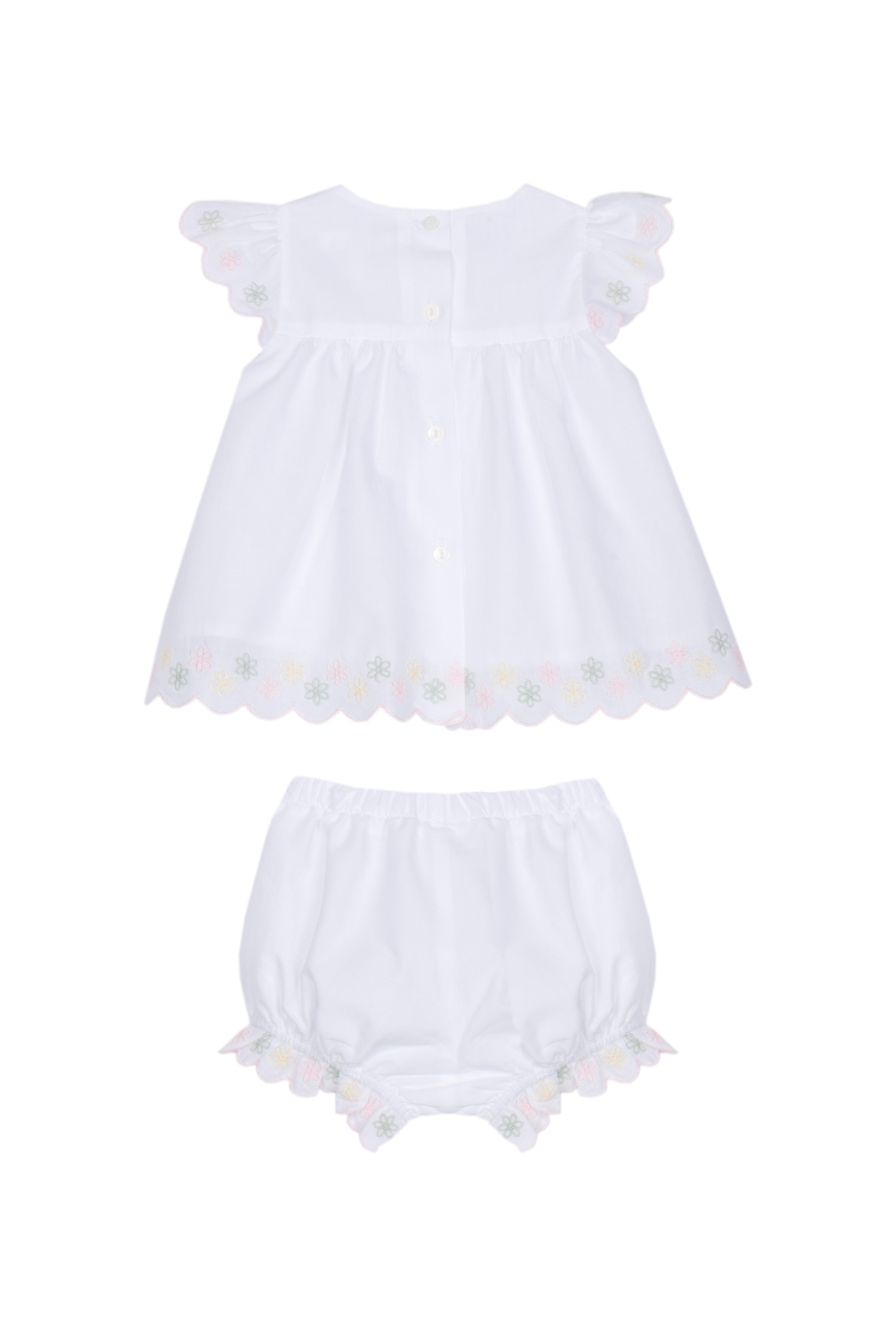 Patachou Baby Girls White Short Set