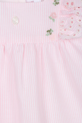 Patachou Baby Girls Pink Frill Short Set