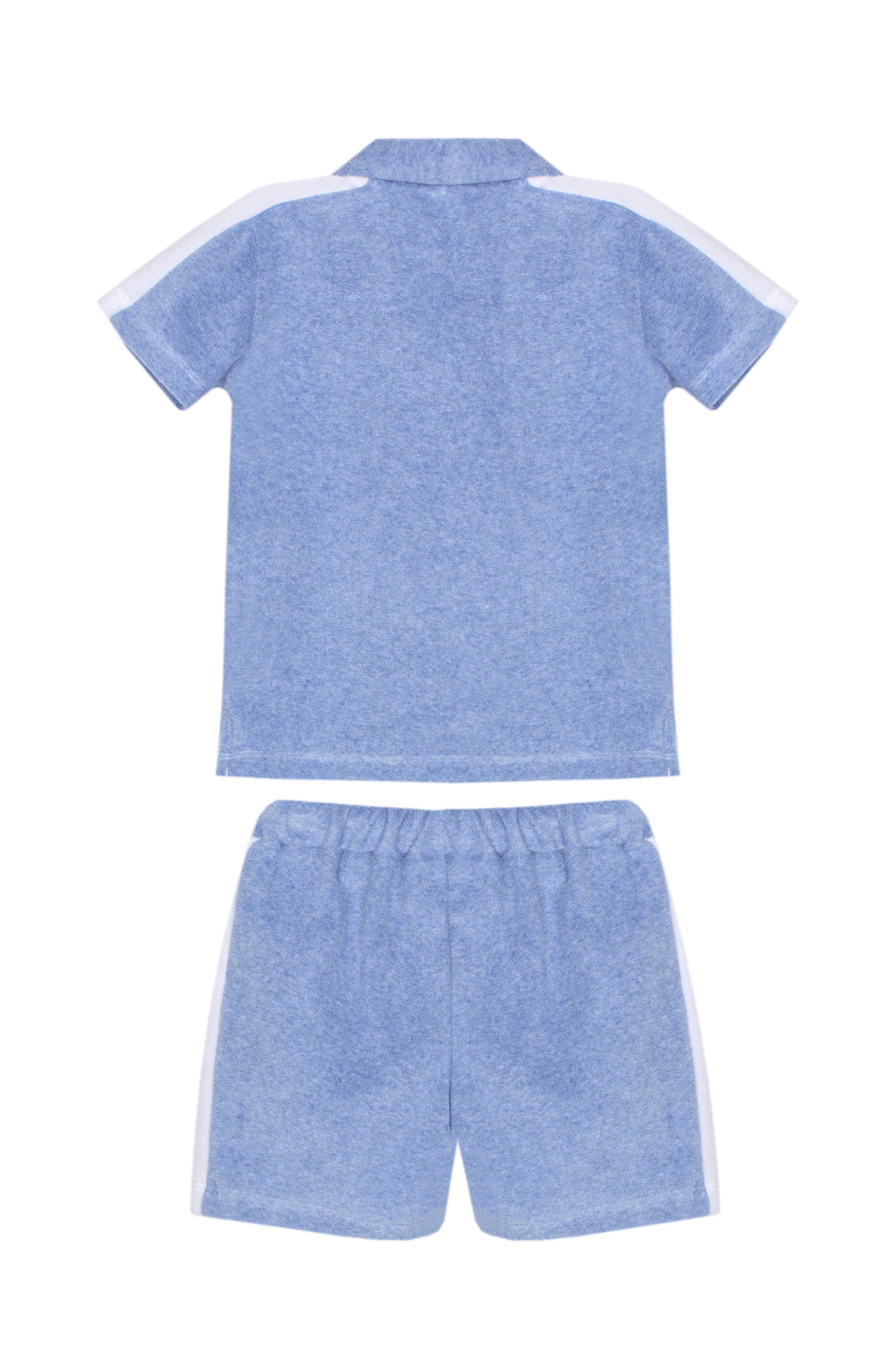 Patachou Boys Blue Towelling Short Set