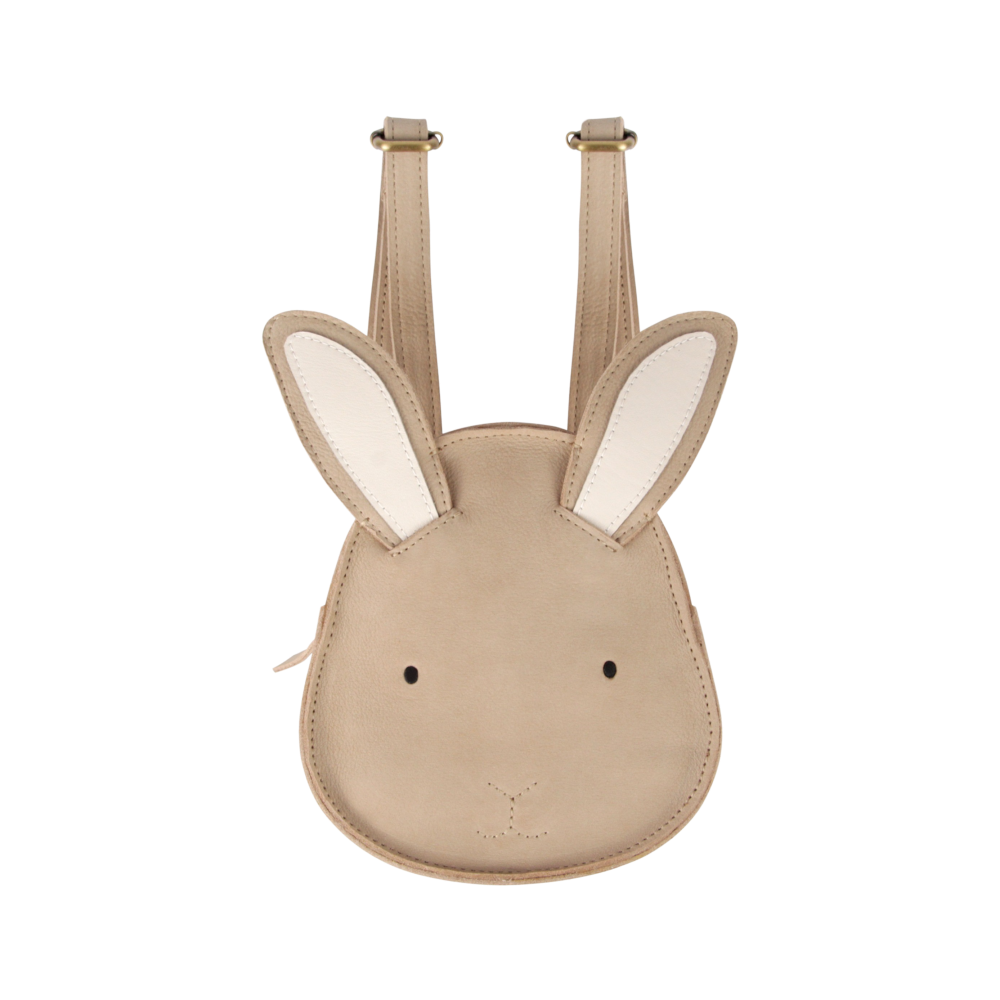 Donsje Girls Brown Bunny Backpack